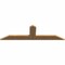 Ekena Millwork Portland Smooth Timber Gable Bracket, Western Red Cedar, 60"W x 17"H x 1 1/2"D x 5 1/2"F, 7/12 Pitch GBW060X17X0206POR00SWR - alternate 4